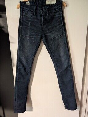 Rogue Territory Stanton Double Knee Sashiko Japanese Workwear Denim 27